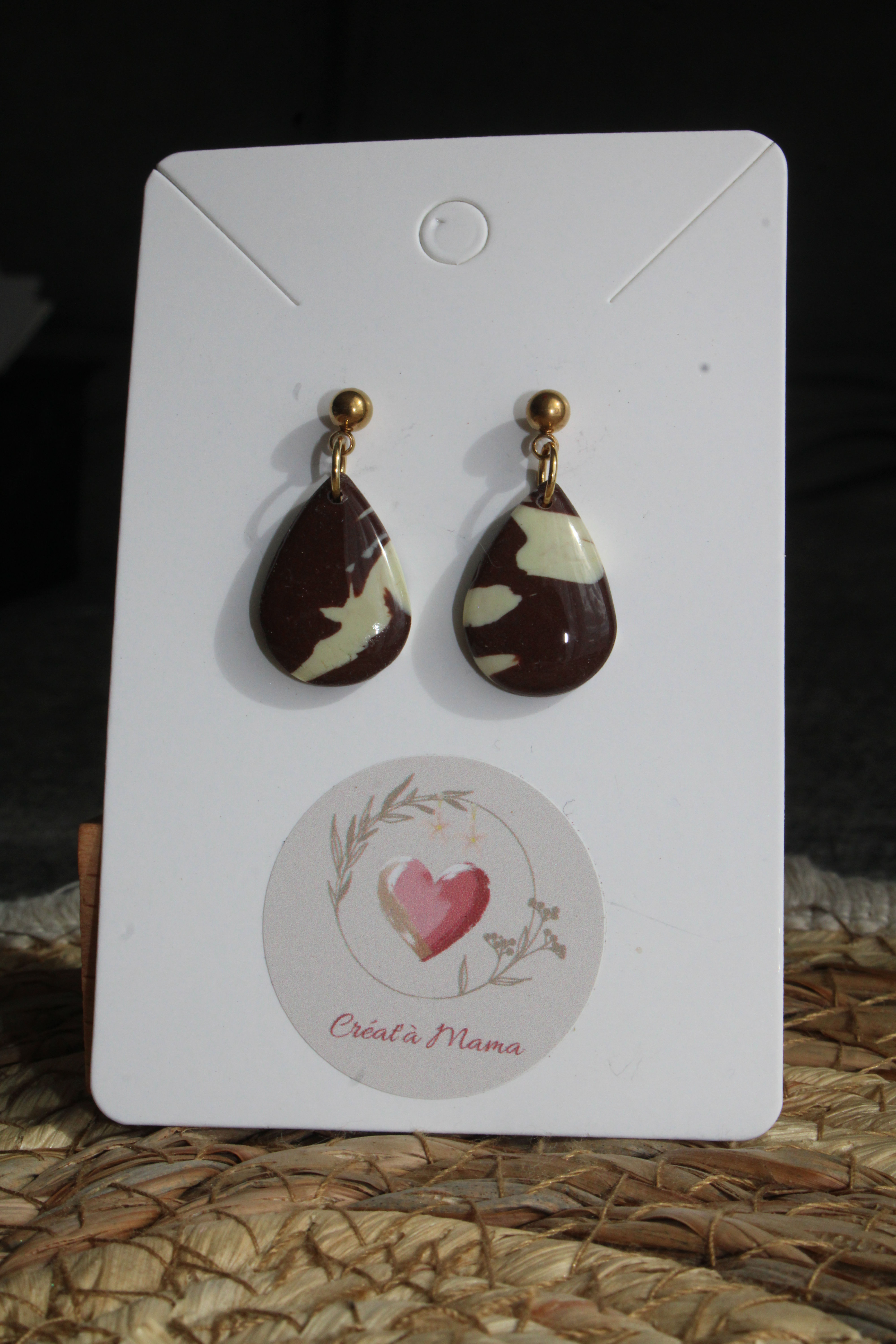 Goutte eau chocolat vanille