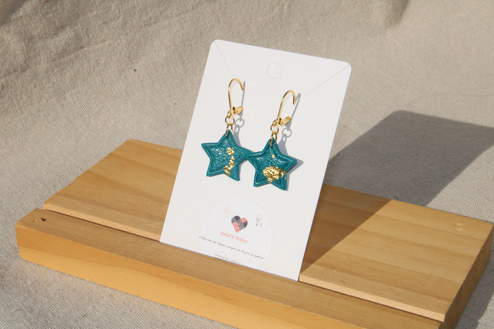 Miniature : Etoile vert or