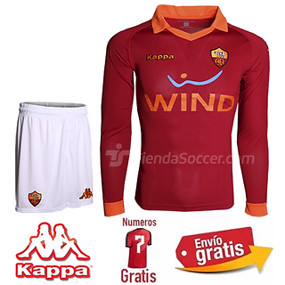 traje de futbol roma