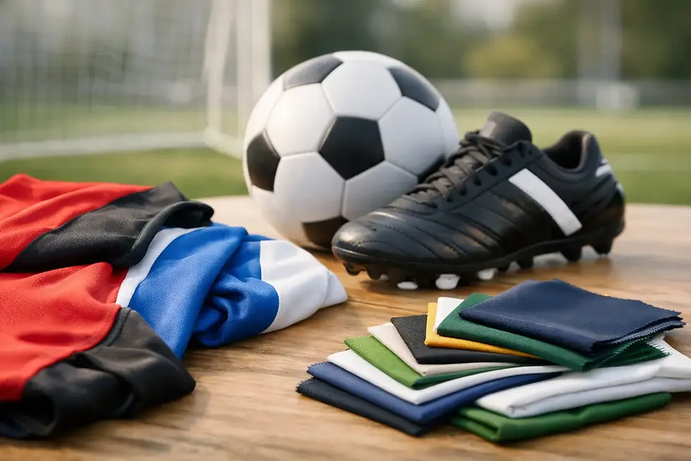 Mejores telas para uniformes de fútbol
