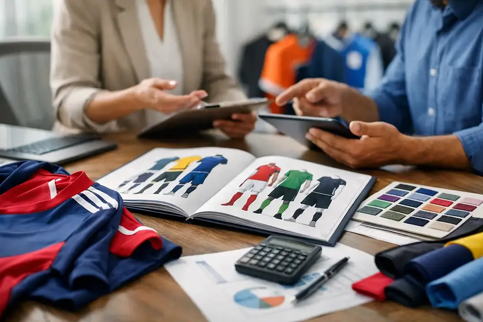 Cómo cotizar uniformes deportivos por mayoreo