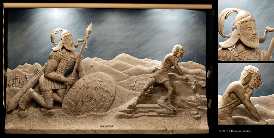 David and Goliath