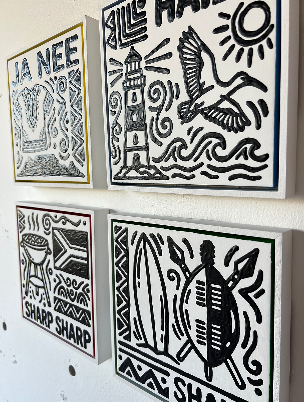 Thumbnail: Wild Mzansi - Set of 4 (Originals)