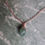 Thumbnail: Green Aventurine Necklace (short rose gold chain)