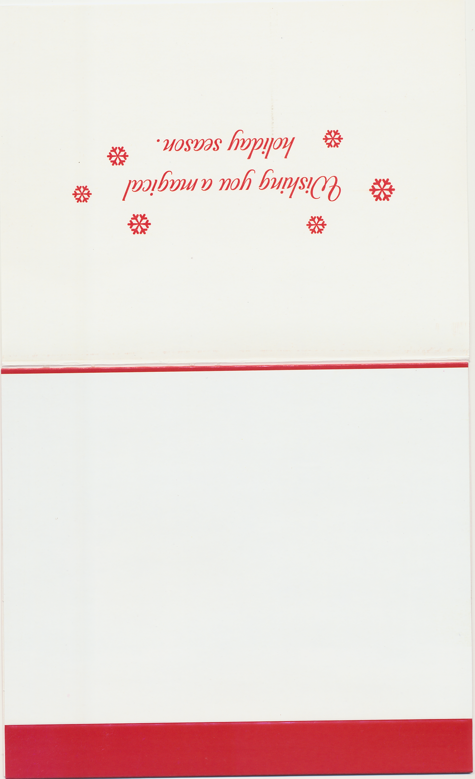 Holiday Greeting Card Nutcracker