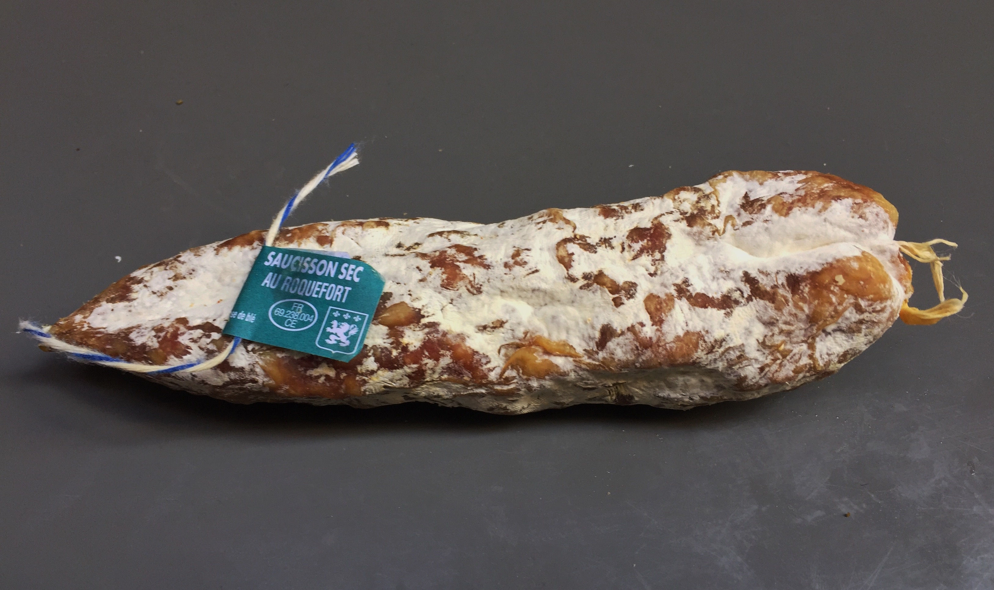 Saucisson sec au Roquefort