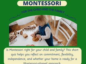 Is Montessori Right for my Child and Family?