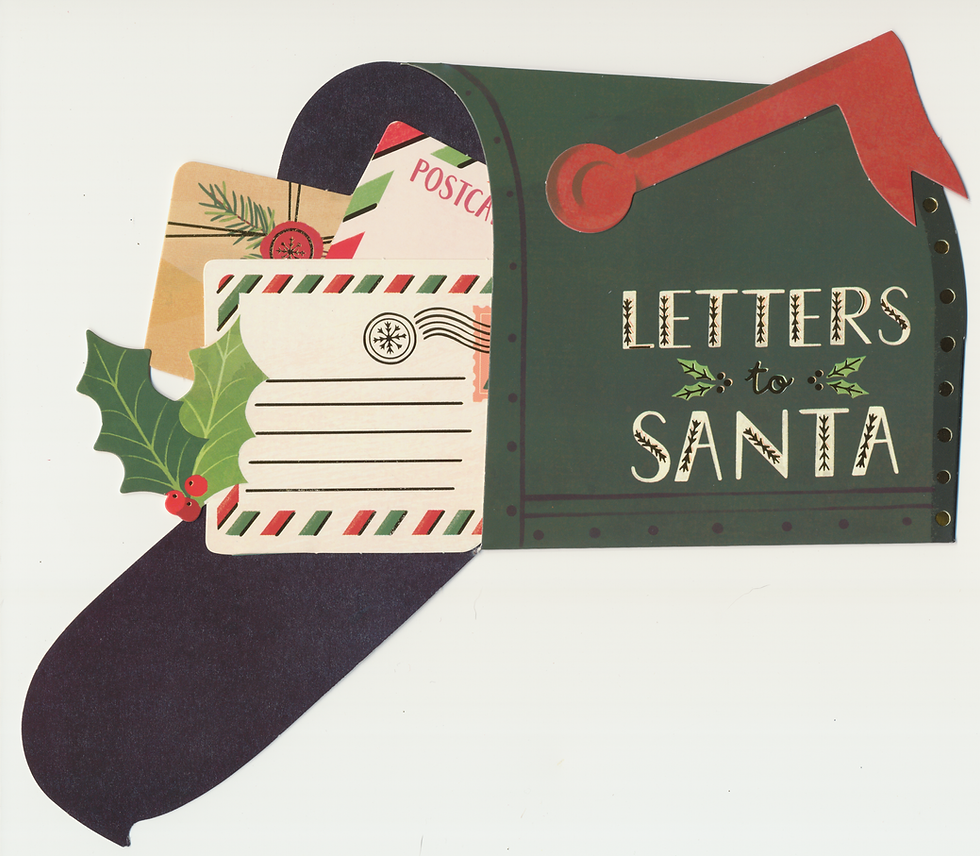 Holiday Greeting Card - Letters to Santa