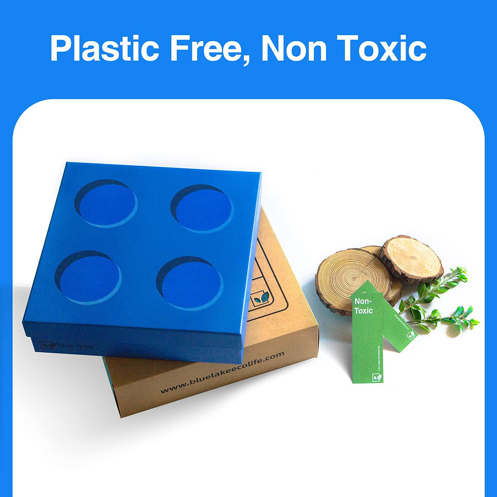 Toy Container Paper Recyclable Paper Toys Storage Organizer Gift Box with 9 Customizable ...