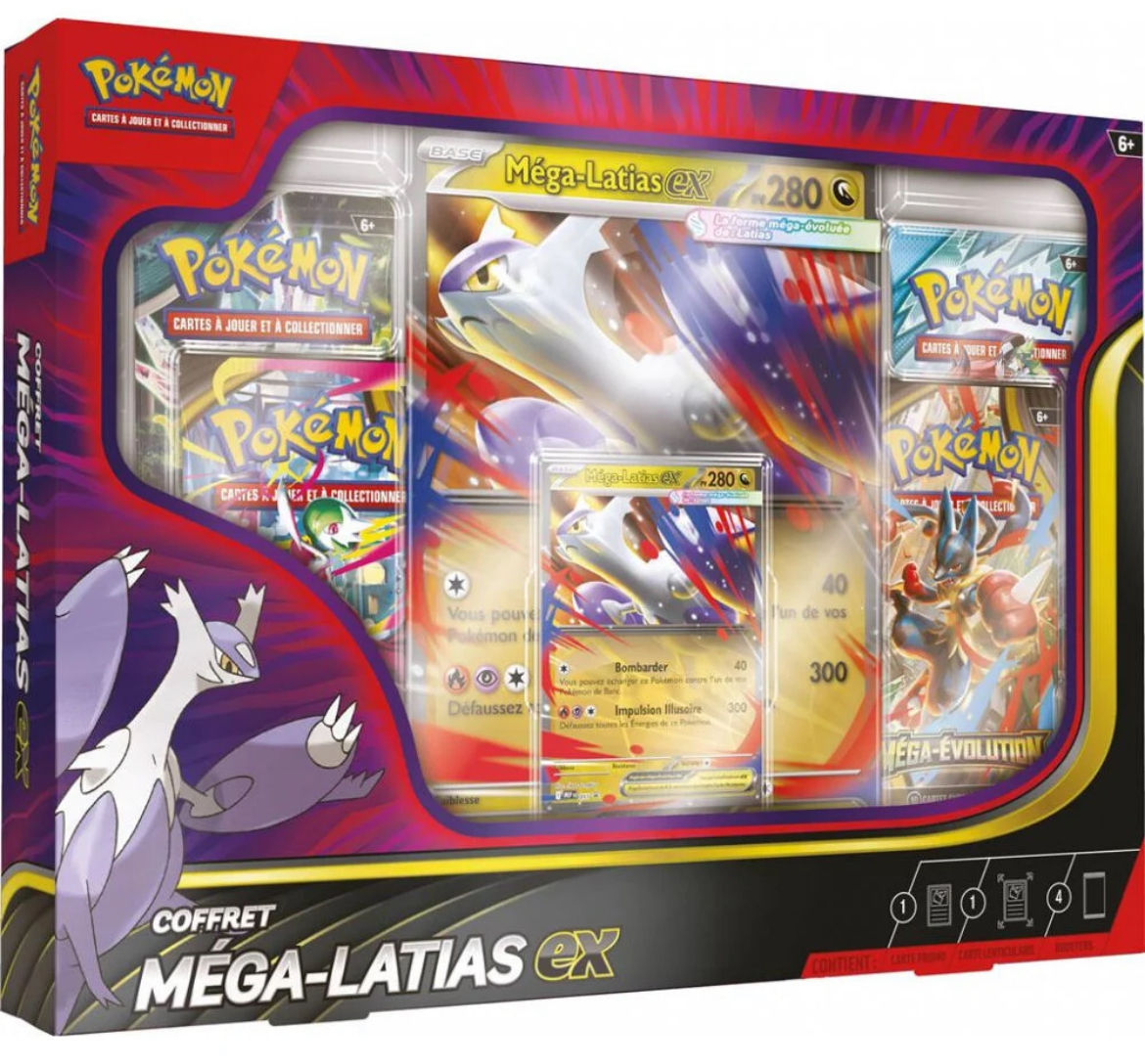 Coffret latias mega ex 
