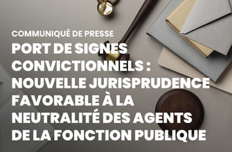C’est avec grand intérêt que le Centre d’Action Laïque a pris connaissance de l’arrêt rendu ce 27 janvier par la Cour du travail de Liège dans une affaire opposant une fonctionnaire désirant porter la voile et son employeur, la commune d’Ans. Le règlement en vigueur dans cette commune stipule que « le travailleur est tenu au respect du principe de neutralité, ce qui implique qu’il s’abstienne de toute forme de prosélytisme et qu’il lui est interdit d’arborer tout signe ostensible qui puisse révéler son appartenance idéologique ou philosophique ou ses convictions politiques ou religieuses. Cette règle s’impose à lui tant dans ses contacts avec le public que dans ses rapports avec sa hiérarchie et ses collègues. » Dans son arrêt, la Cour du travail de Liège valide pleinement ce règlement et déboute la fonctionnaire en soulignant que l’interdiction du port du voile ne constitue ni une discrimination directe, ni une discrimination indirecte. Éclairage intéressant concernant le prosé