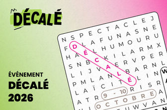Deux journées qui déplacent les idées avec culture, humour, jeux, théâtre, impro et ateliers créatifs. Déᶜᵃˡé invite à changer de point de vue, à oser de nouvelles formes et à prendre le sérieux avec humour. Un événement ouvert à toutes et tous, pour penser, rire et discuter autrement. Laïcité Brabant wallon est une asbl qui a comme devise « Liberté, Égalité, Solidarité ». Tout au long de l’année, nous déployons, dans la Province du Brabant wallon, des activités autour de ces trois axes. Avec Déᶜᵃˡé, Laïcité Brabant wallon ambitionne de proposer des activités ouvertes à toutes et tous qui, tout en s’inscrivant dans notre travail quotidien autour de nos valeurs-clés, opéreront de multiples décalages. Décalage dans la forme des ateliers, dans la manière d’aborder nos thématiques, dans les lieux où nous agissons habituellement. Déᶜᵃˡé c’est une occasion conviviale de mettre la culture et l’humour à l’honneur. Déᶜᵃˡé vous invite à décaler votre regard, à changer de p