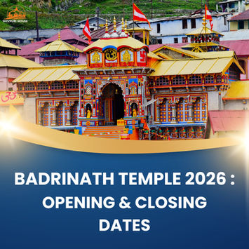 Badrinath Kapat Opening & Closing Date 2026