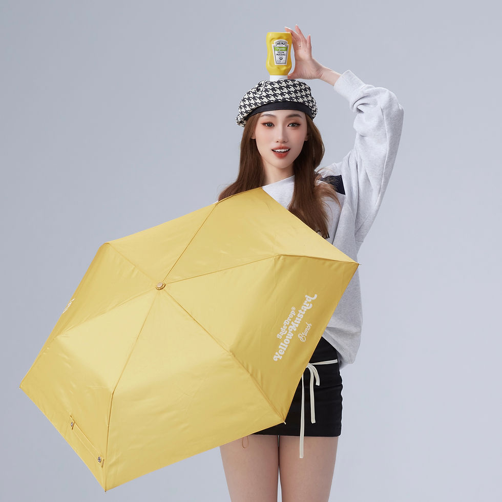 縮圖：JADE DROP 3.0美膚晴雨傘 - 早午餐(手開傘)