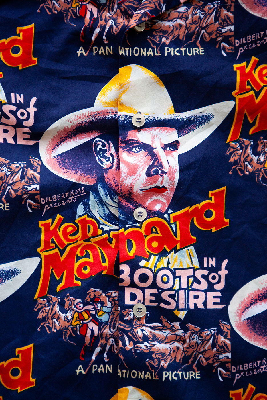 Thumbnail: 1970's Cowboy Movie Shirt
