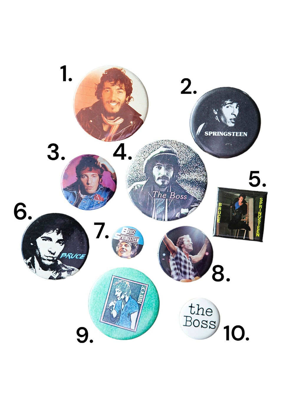 Thumbnail: Bruce Springsteen Pinback Button