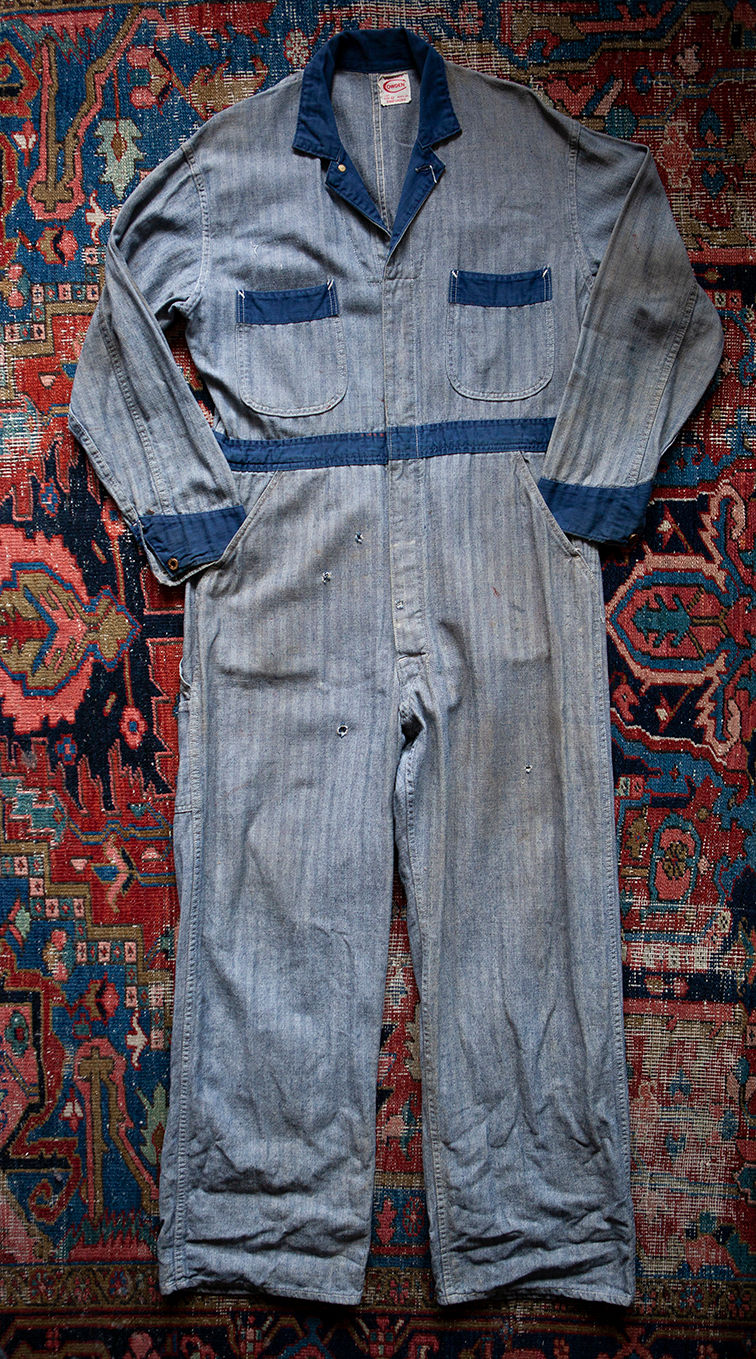 Thumbnail: 1940's Duotone Cowden Coveralls