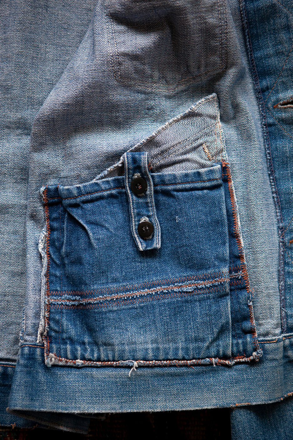 Thumbnail: 1960's Blue Bell Wrangler Denim Jacket