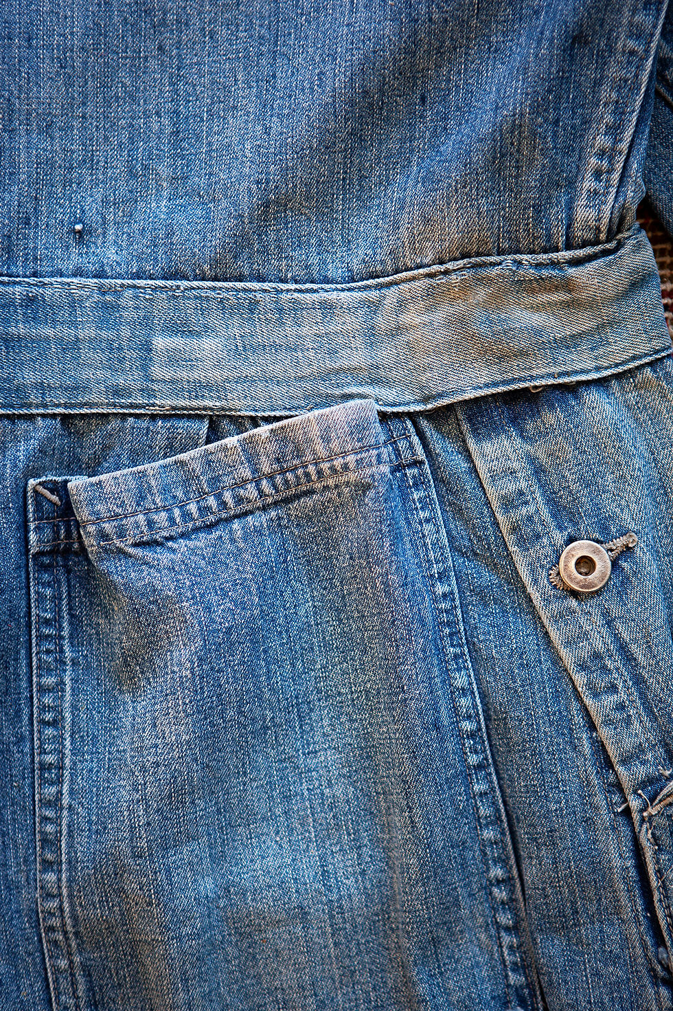 Thumbnail: 1940's WWII Denim Coveralls