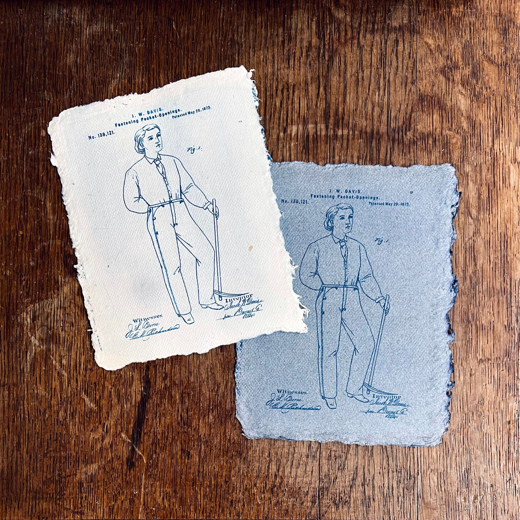 Levi's Blueprint Patent