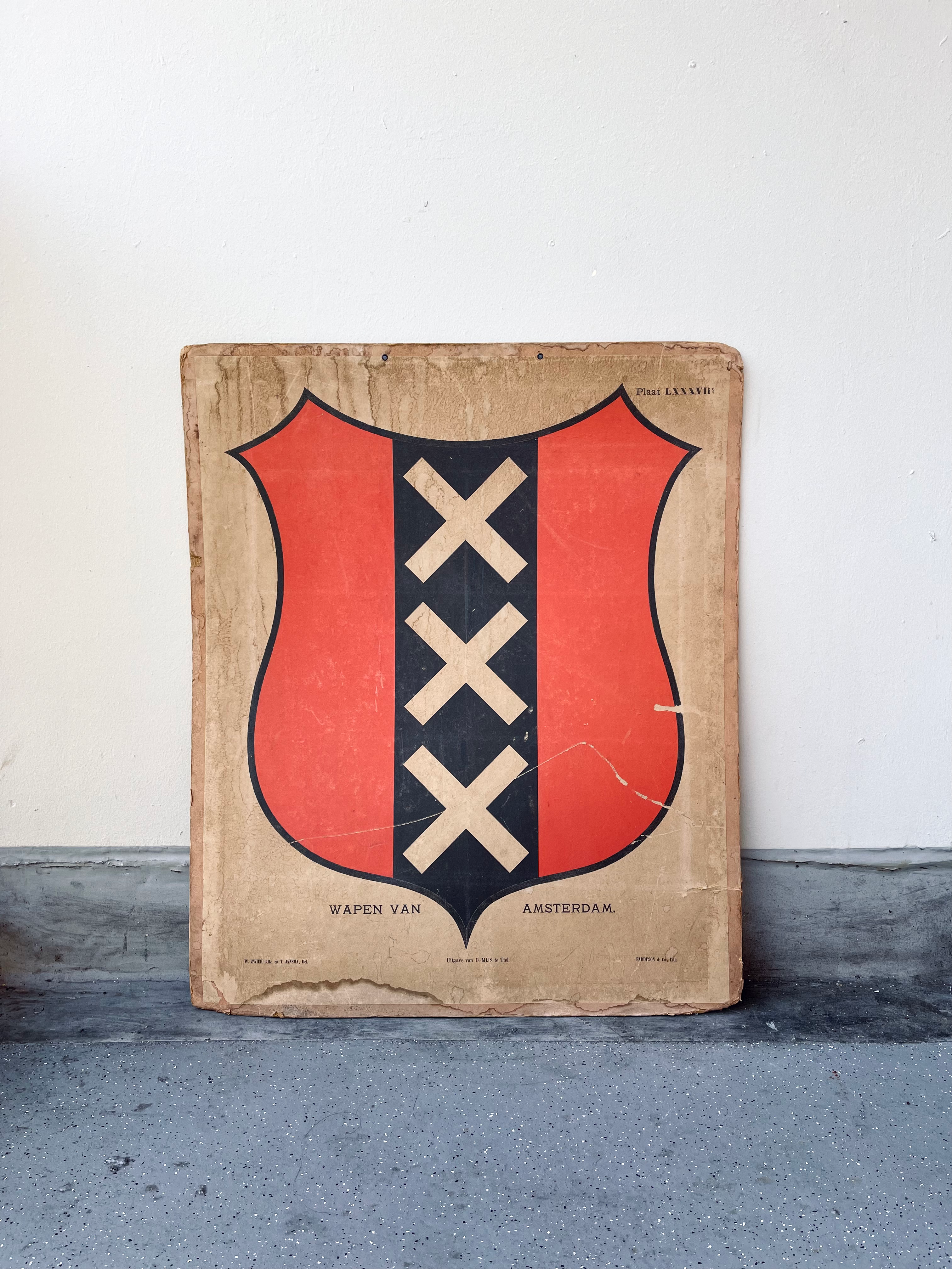 Amsterdam School Plate