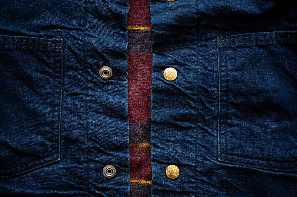 Thumbnail: 1950's Carter's Lined Selvedge Denim Jacket