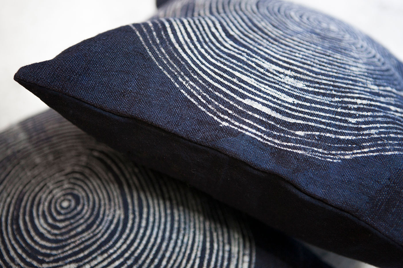 Triple Indigo Pillow Case