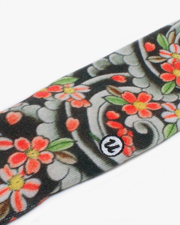 Thumbnail: Three Tides Tattoo Socks - Sakura Fubuki