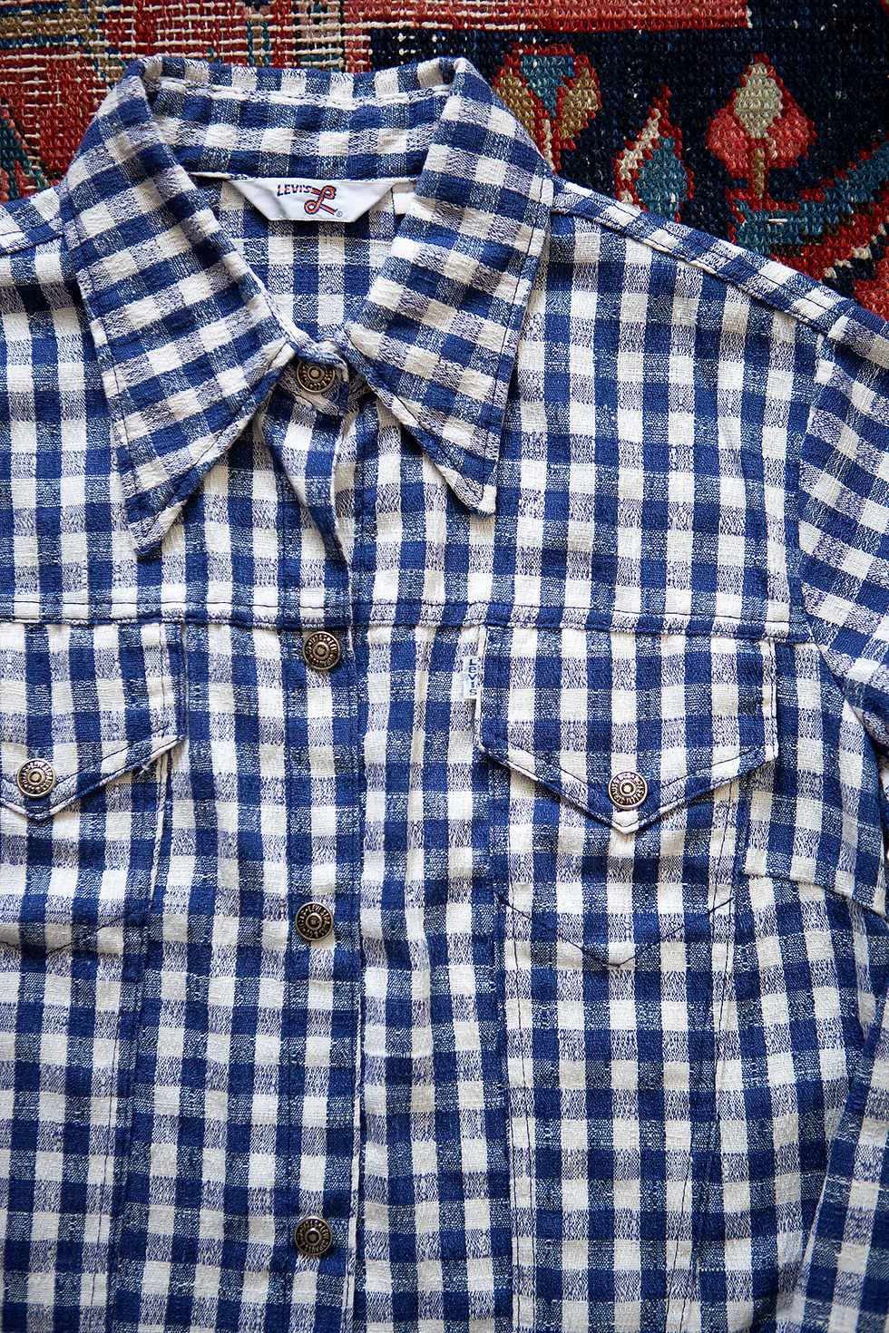 Thumbnail: 1970's Levi's Gingham Type III Jacket