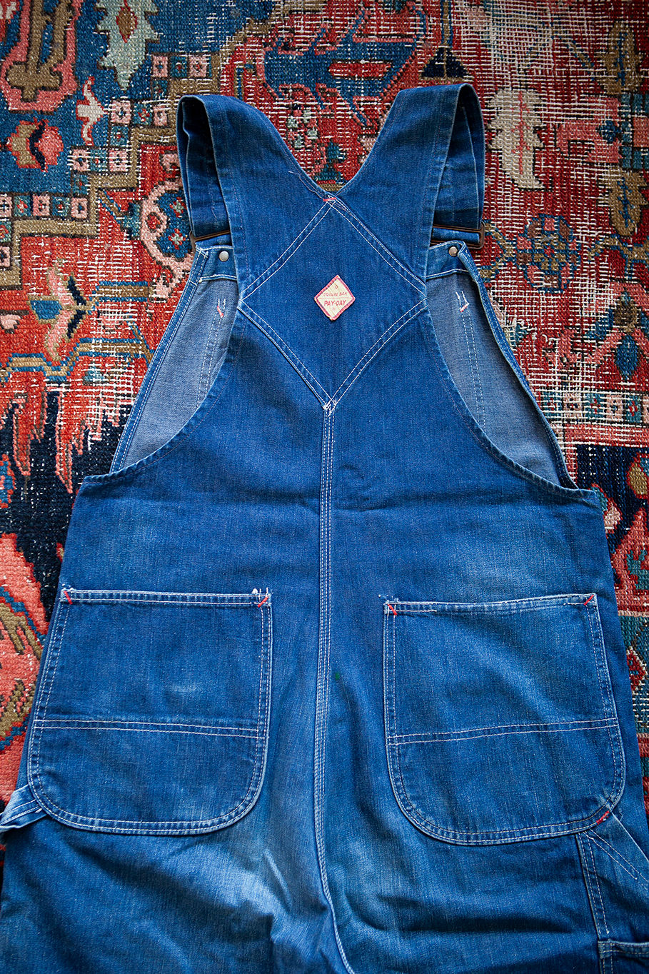 Thumbnail: 1950's Pay Day Denim Overalls