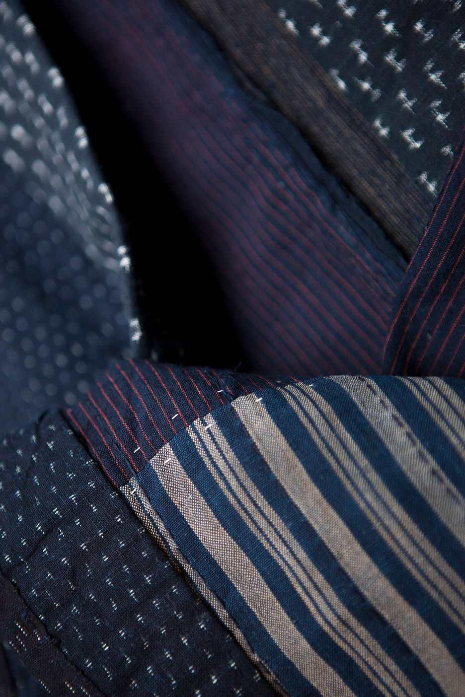 Antique Japanese Kasuri Noragi