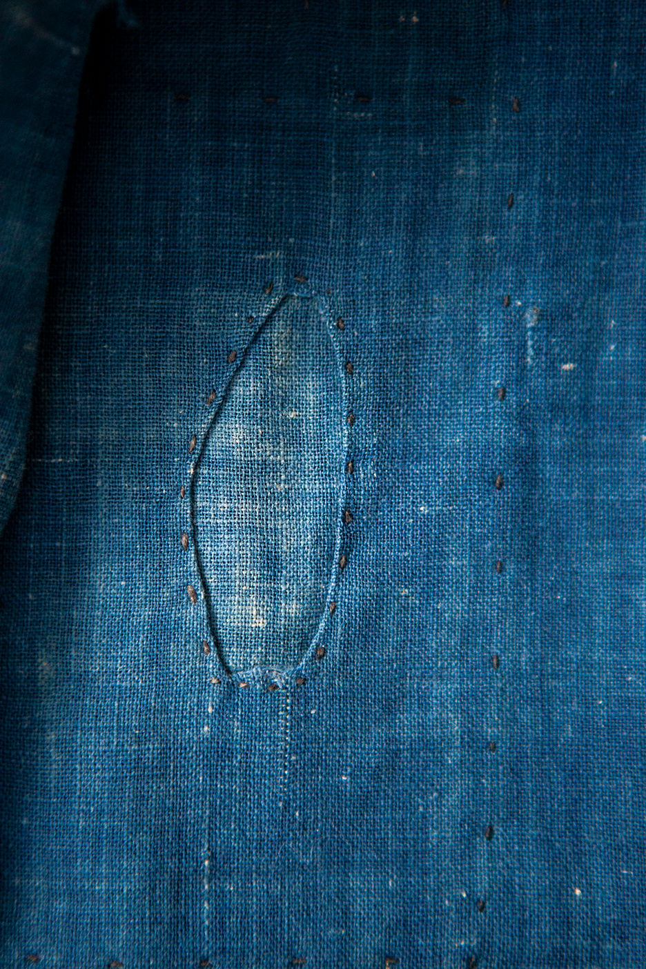 Thumbnail: Japanese Indigo Kasuri Noragi