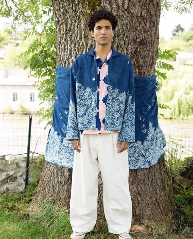 Thumbnail: STORY mfg  - Indigo Canna Jacket
