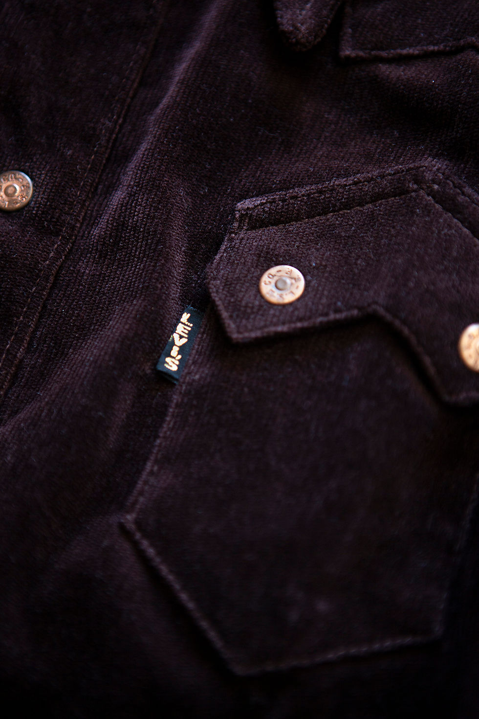 Thumbnail: 1960's Levi's Big E Velvet Western Shirt