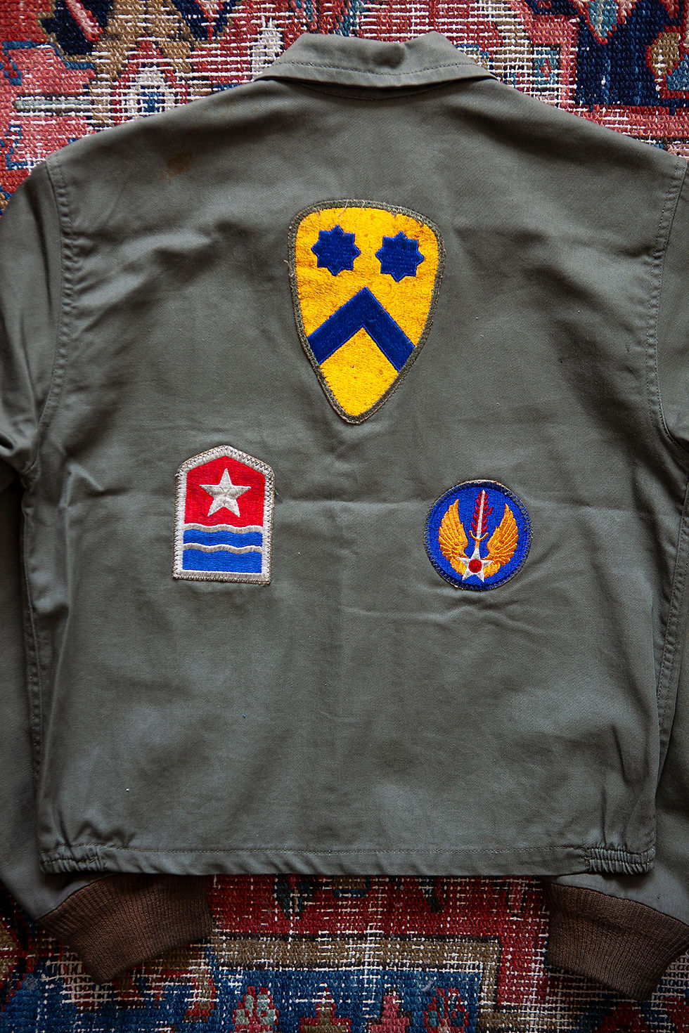 Thumbnail: 1940's - 1950's GI Patched Jacket