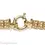 Thumbnail: 14K Yellow Gold 7.5mm Milor Infinity Link Mesh 3 Row Bracelet Senora Lock