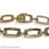 Thumbnail: 14k plain yellow gold 10mm rectangle link bracelet 7 inch 11.8 grams 7 inch