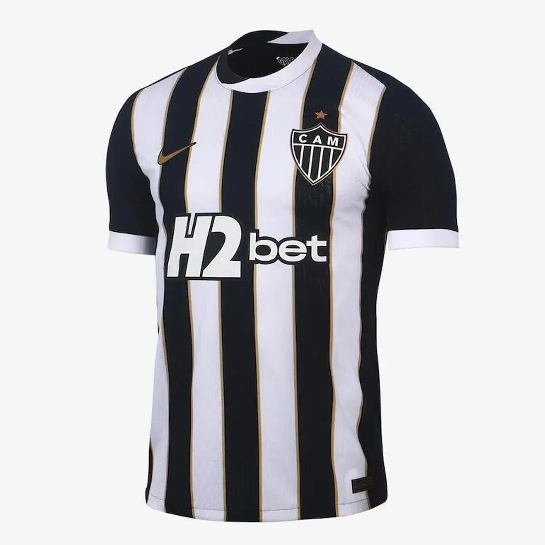 Camisa Atlético Mineiro I 26/27 - Torcedor Nike Masculina - Branca/Preta