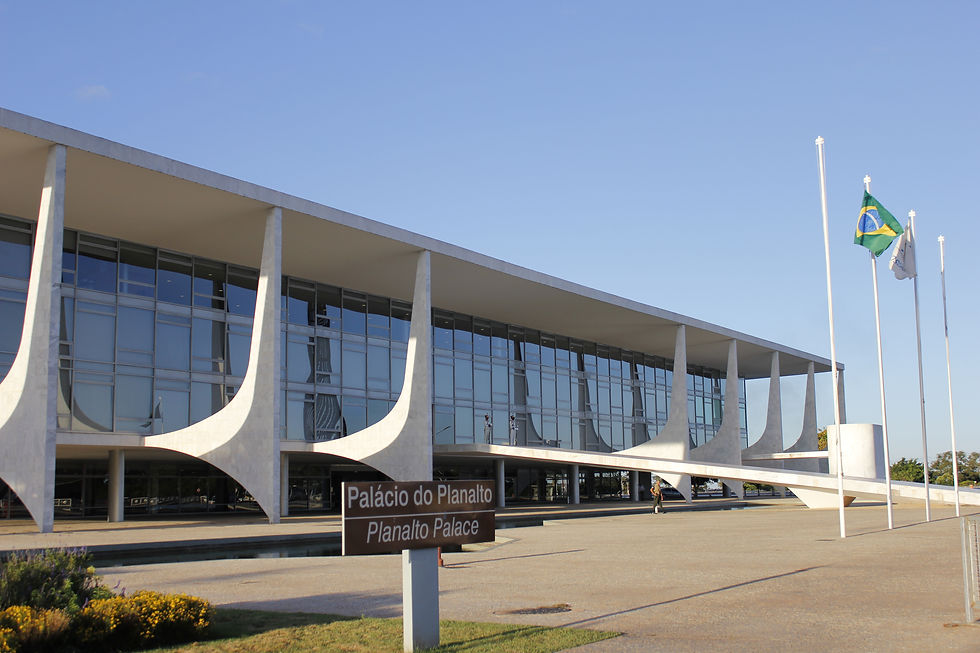 Palácio do Planalto é a sede do governo brasileiro