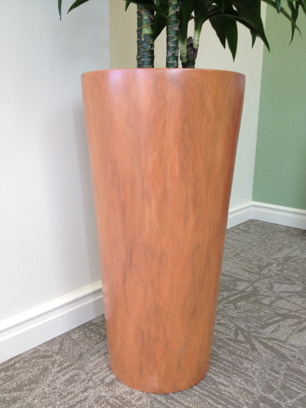 Faux Laminate vase