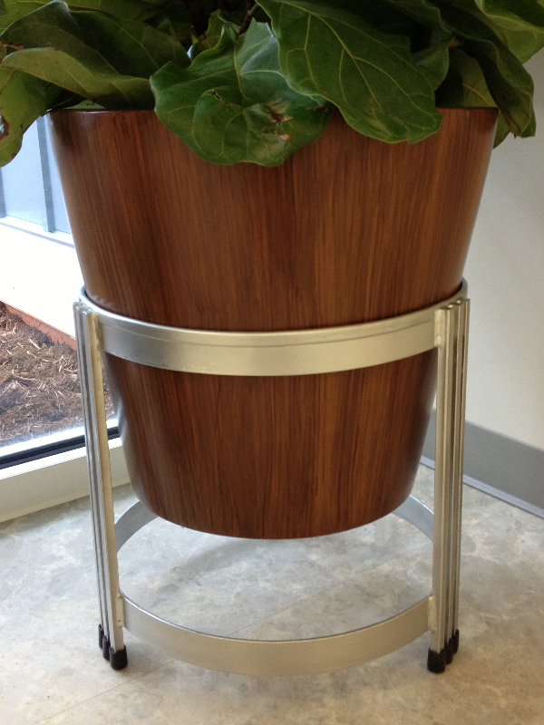 Wooden Faux Vase