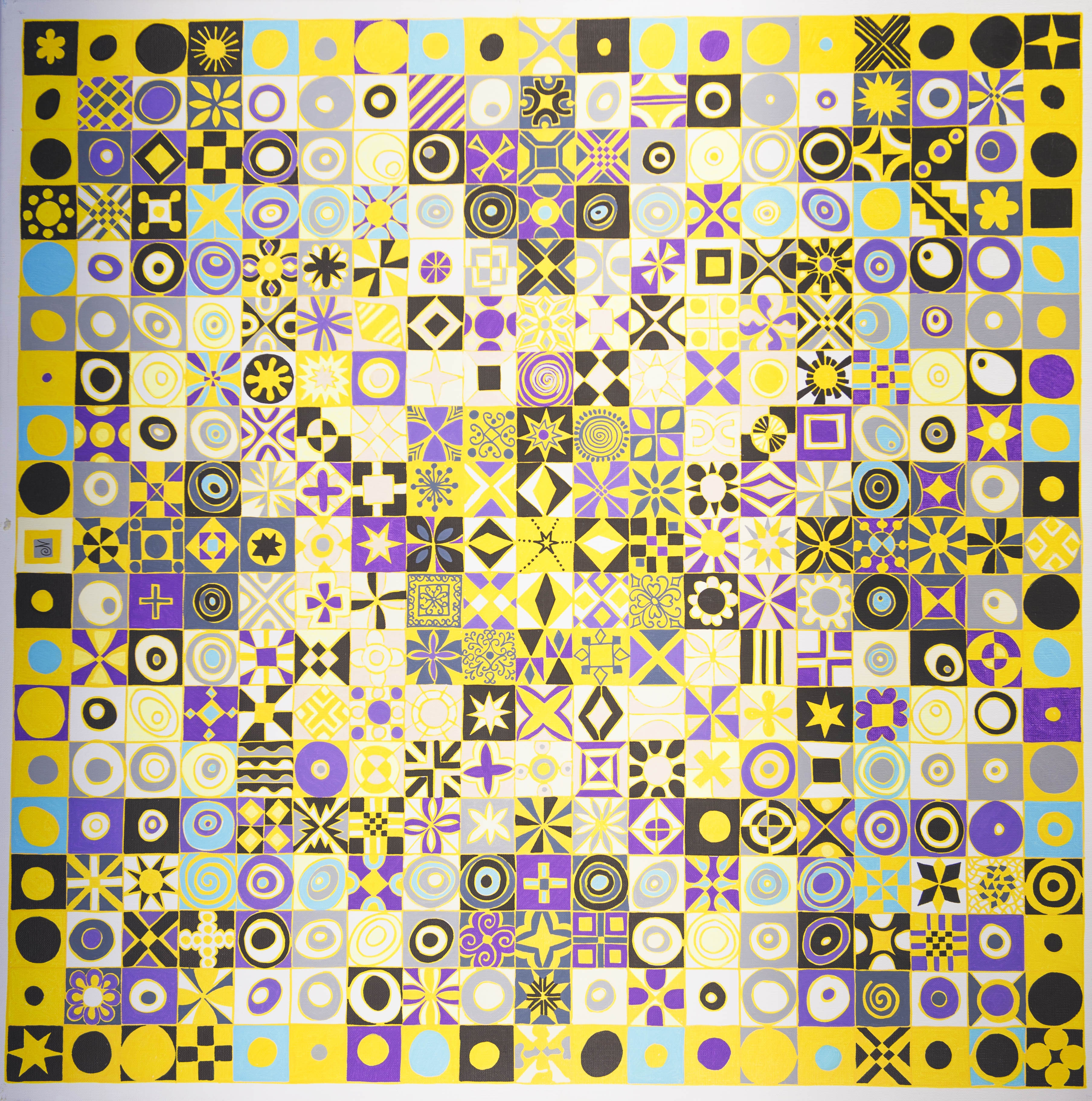 Jaune et Violet