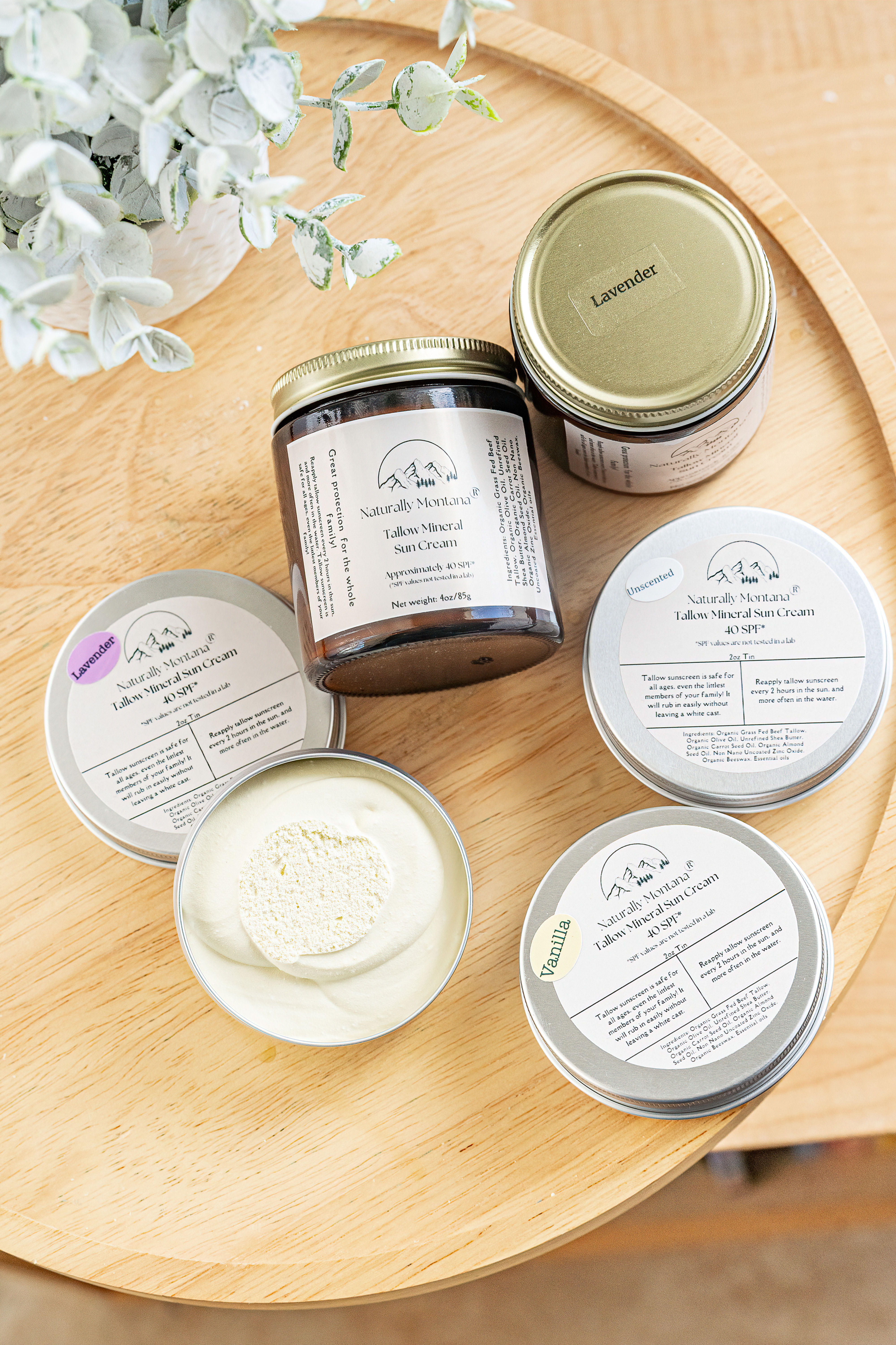 Tallow Mineral Sunscreen