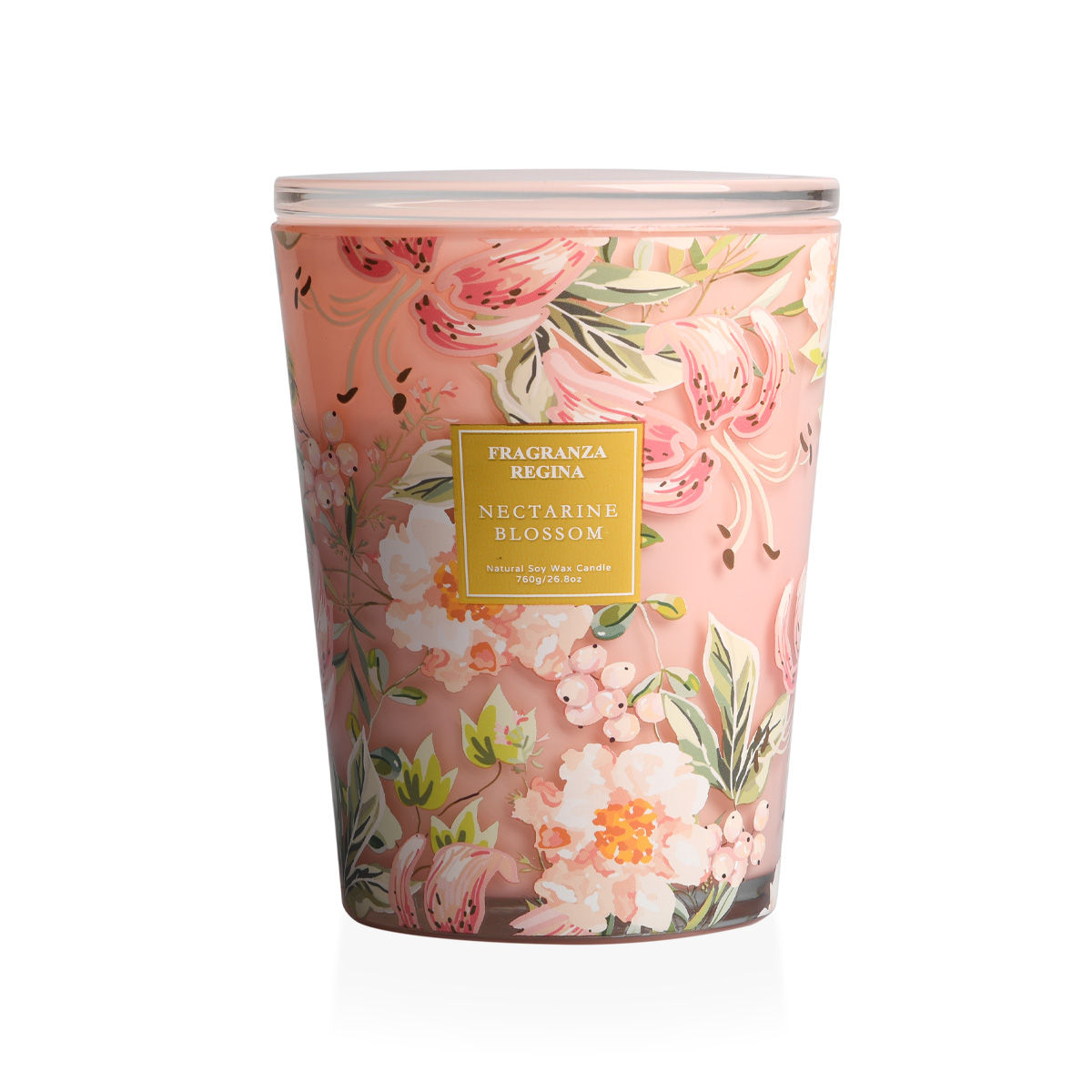 NECTARINE Blossom 760g Glass Scented Candle