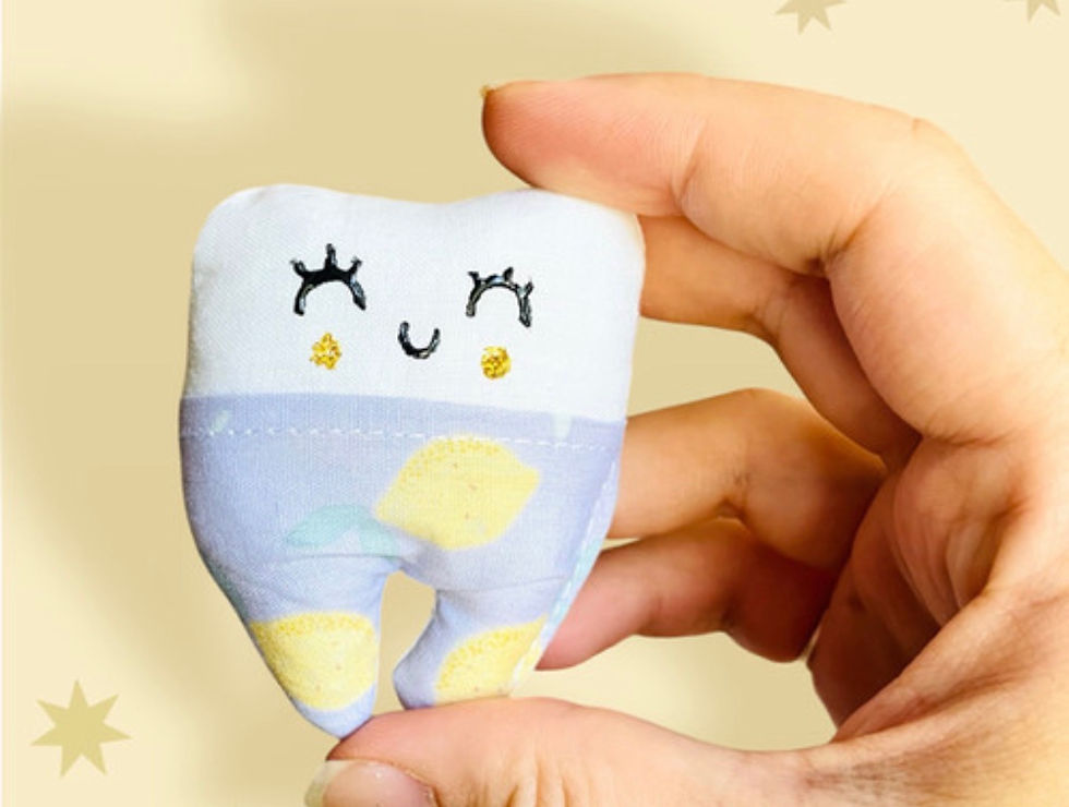Mini boîte à dents de lait citron Hocus Pocus Happy : photo 2