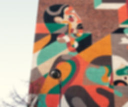 Brick Building Graffiti