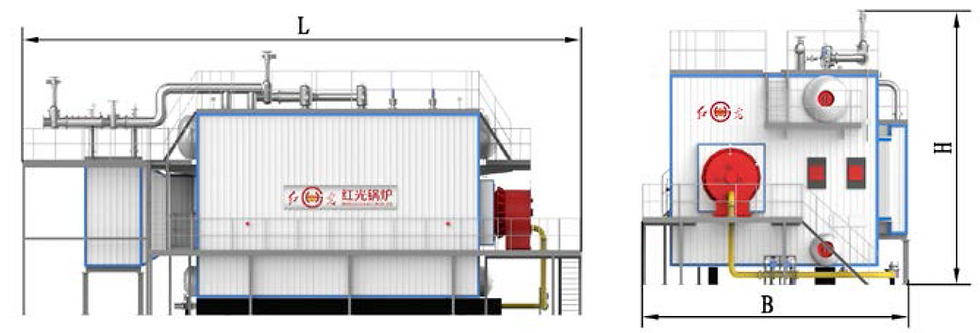 Thumbnail: Condensing high efficiency ultralow NOx hotwater gas-oil boiler