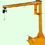 Thumbnail: Small Mobile Portal Portable Jib Crane
