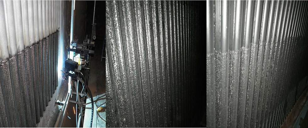 Thumbnail: CFB boiler weld overlay cladding for anti-erosion and anti corrosion