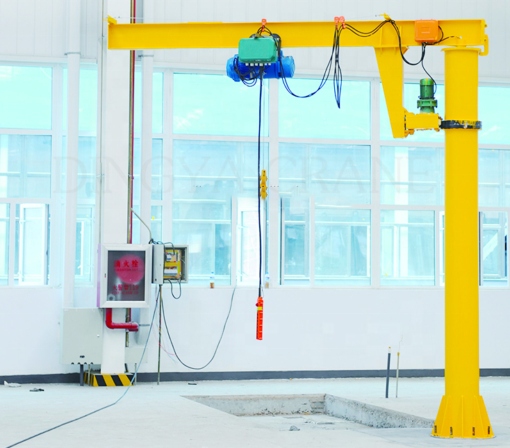 Thumbnail: 180 Degree 360 Degree Slewing Jib Crane